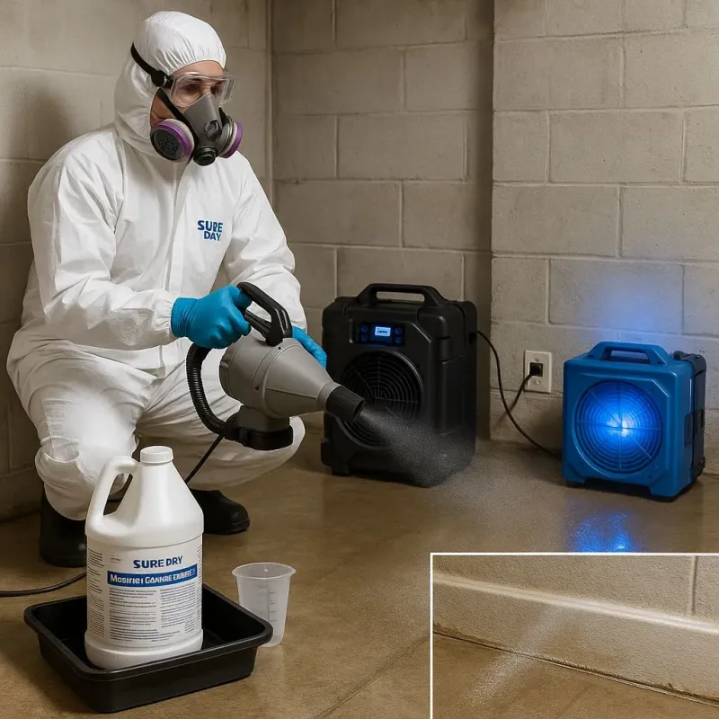 Sanitization and Odor Removal process in Lowell, OR