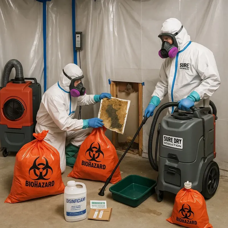 Contaminated Water Handling Protocols process in Lowell, OR