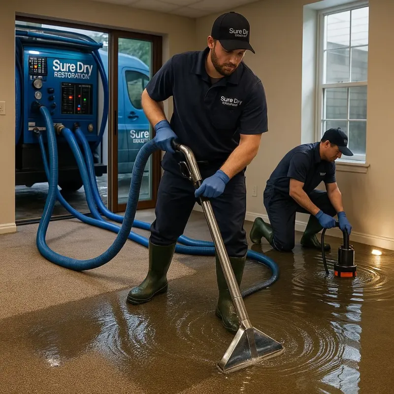 Water Extraction and Removal process in Lowell, OR